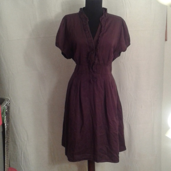 Sam & Max Dresses & Skirts - Sam & Max 1X Boho Gothic Ruffle purple dress